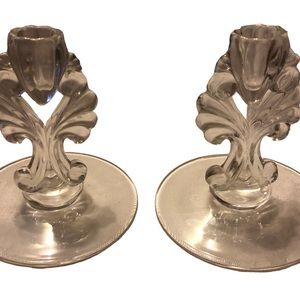 Vintage candlestick holders